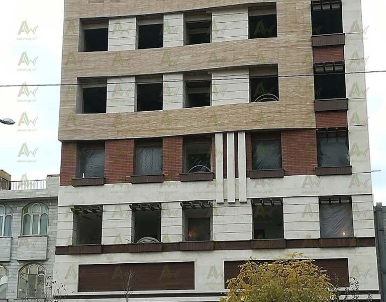 نمای چوبی ساختمان ترمووود