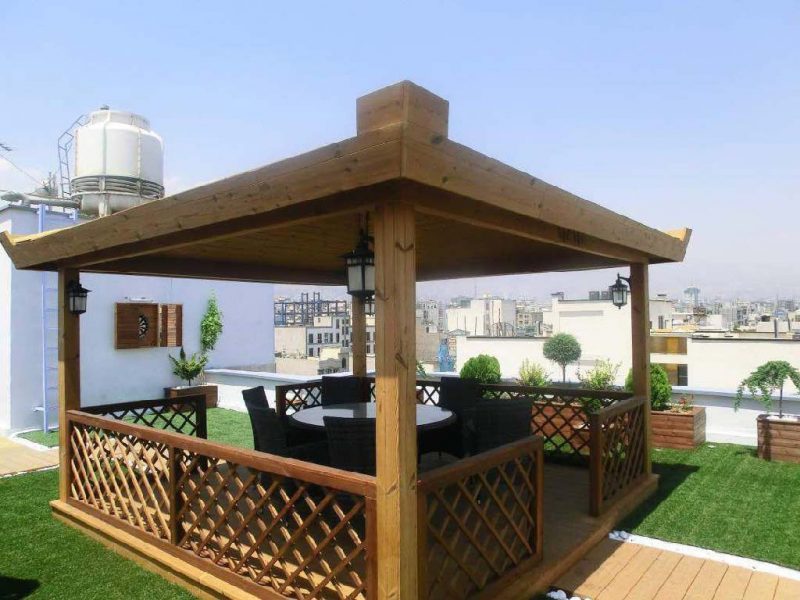 آلاچیق چوبی و کلبه چوبی ترمووود (2)
