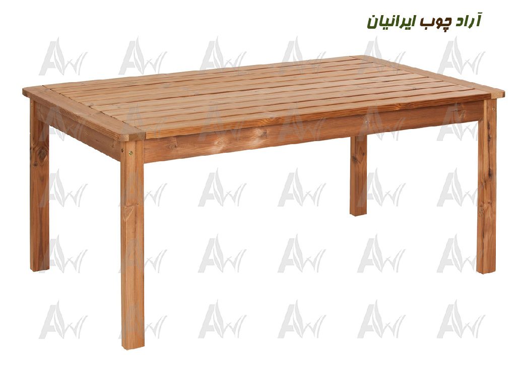 میز-نهار-خوری-6-نفره-چوب-ترمو-ترمووود-آراد-چوب-ایرانیان